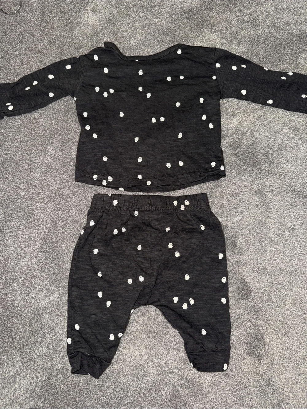 Carter's Black and White 'BOO' Kids Matching Set